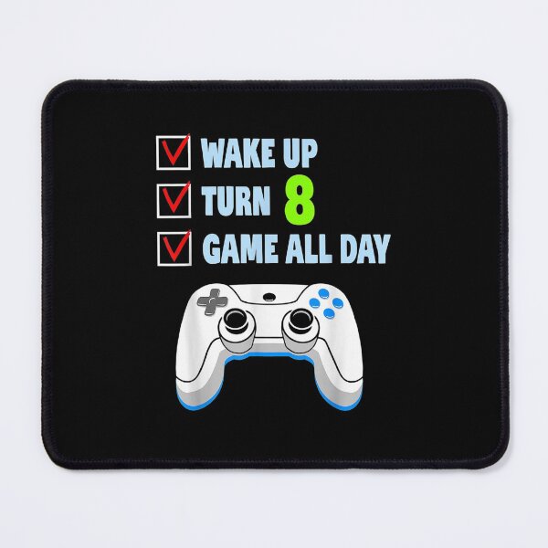 Item preview, 8 Years Old Boy Gamer Birthday Party 8th Birthday designed and sold by JasonNathaya.