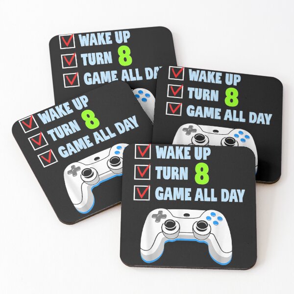 Item preview, 8 Years Old Boy Gamer Birthday Party 8th Birthday designed and sold by JasonNathaya.