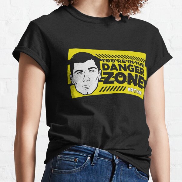 Archer Danger Zone T-Shirts for Sale | Redbubble