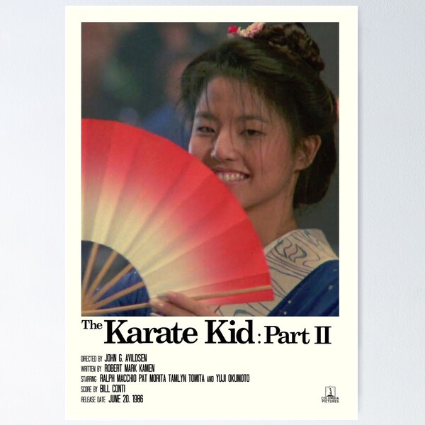 Aperçu de l'œuvre Karate Kid 2e partie – Affiche de fan « Kumiko » créée et vendue par juliacoolia.