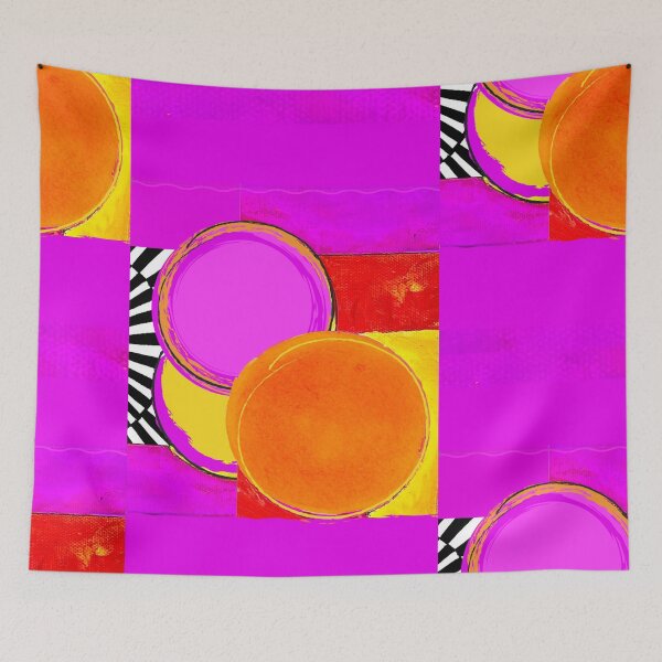 Item preview, RECTANGULAR ABSTRACT CIRCLES designed and sold by EllieMonroe.