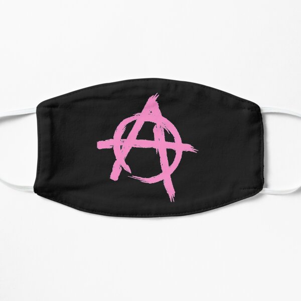 Pink Anarchy Flat Mask