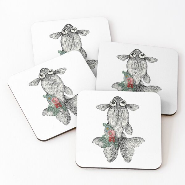 Item preview, Vintage Floral Koi Design designed and sold by BelleZeare.