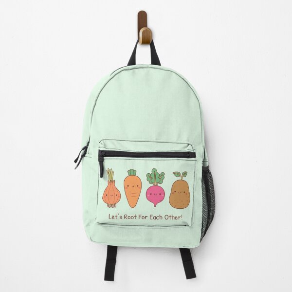 Item preview, Vegetables Lets Root For Each Other Positive Pun designed and sold by rustydoodle.