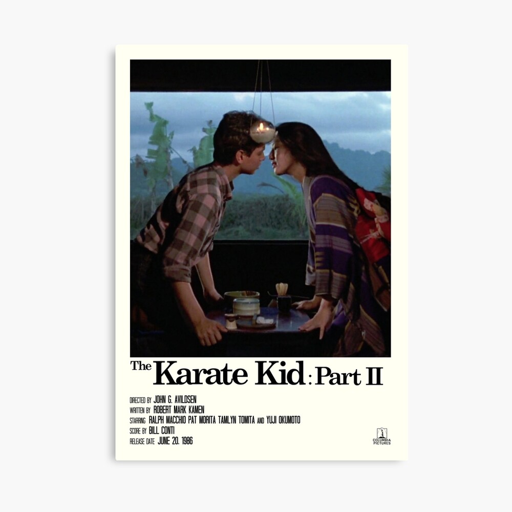 The Karate Kid Part 2 - "Ceremony" Fan Poster Art Board Print