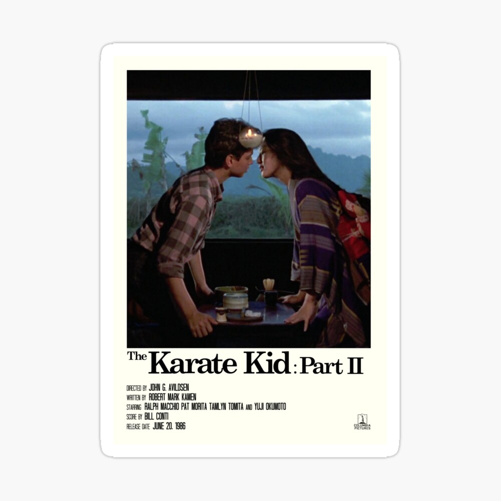 The Karate Kid Part 2 - "Ceremony" Fan Poster Art Board Print