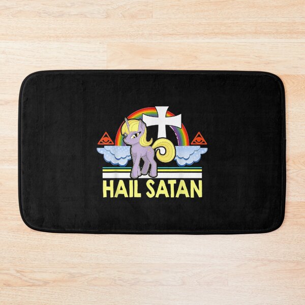 Item preview, Unicorn Hail Satan Death Metal Rainbown designed and sold by paudels.