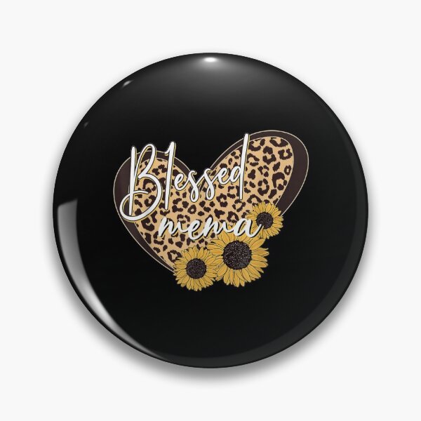 Item preview, Blessed Mema Sunflower Leopard Heart designed and sold by paudels.