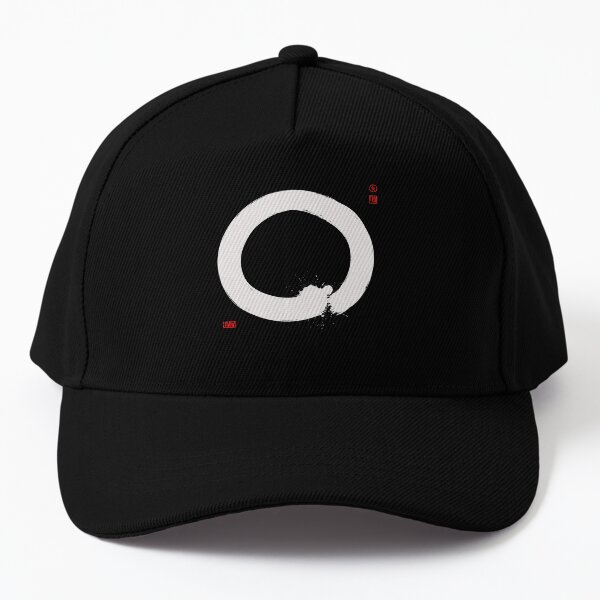 White Enso Baseball Cap