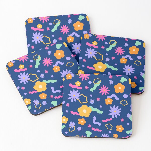 Item preview, Colorful and Playful Abstract Floral designed and sold by Herlina Widyastuti.