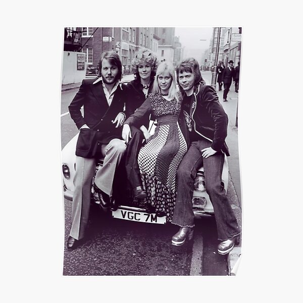 Classic Vintage Pop Band Poster