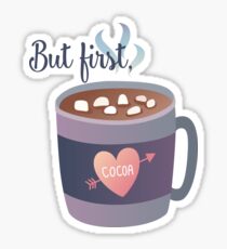 But first, Cocoa Sticker