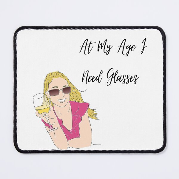 Item preview, At my age I need glasses, wine glasses, age ,funny ,relatable designed and sold by Designsbymelii4.