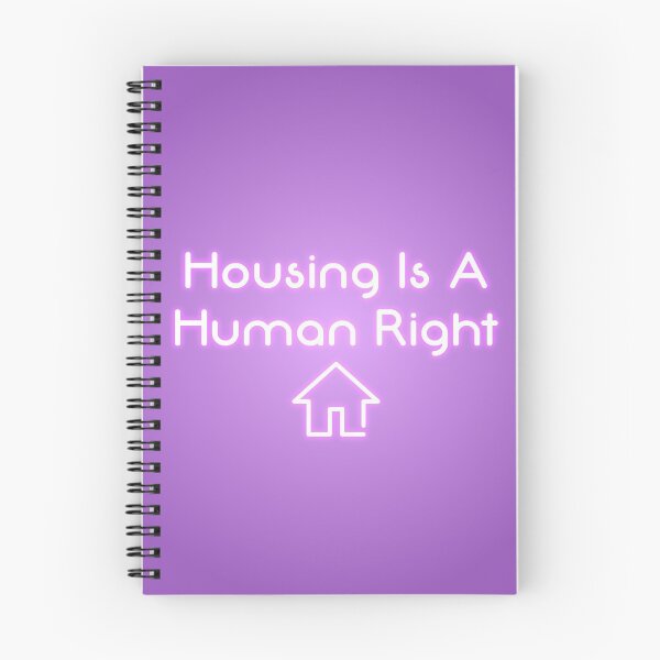Item preview, Housing Is A Human Right - Housing Neon Sign designed and sold by Picket Club.