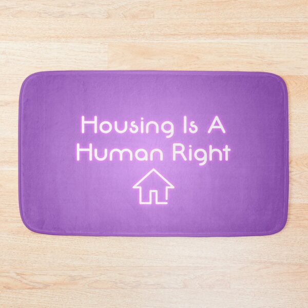 Item preview, Housing Is A Human Right - Housing Neon Sign designed and sold by Picket Club.
