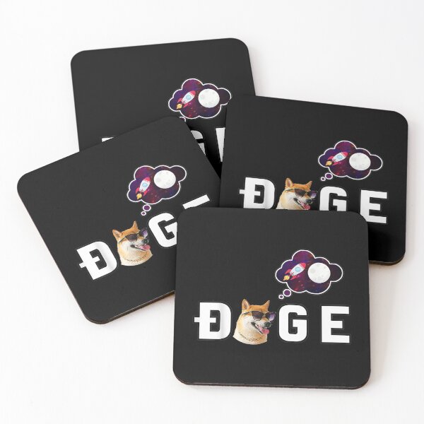 Item preview,  Doge Dogecoin Moon Shiba Inu Crypto Coin designed and sold by paudels.