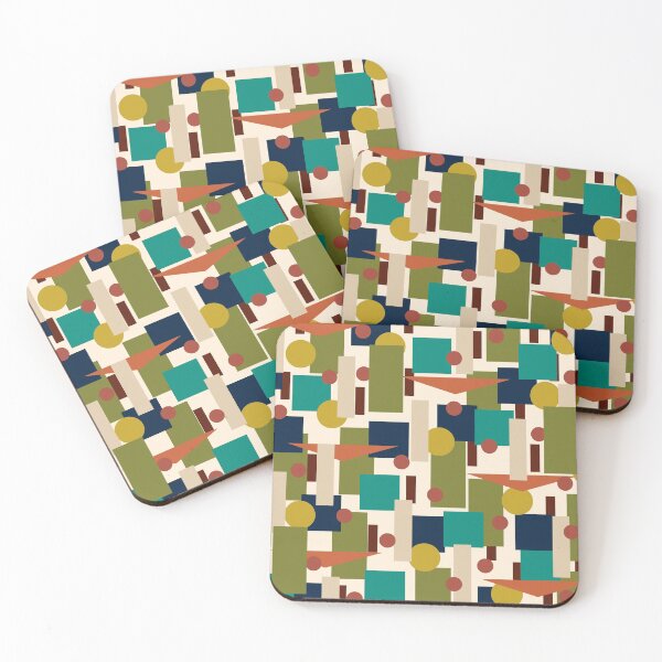 Item preview, Mid-Century Modern Geometrica Pattern designed and sold by kierkegaard.