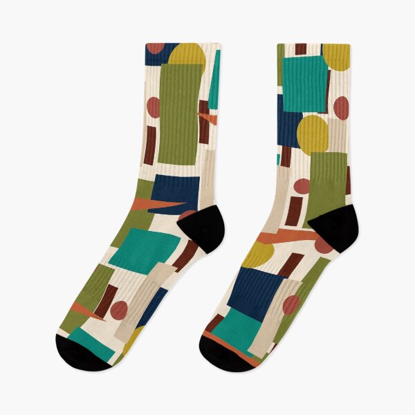 Item preview, Mid-Century Modern Geometrica Pattern designed and sold by kierkegaard.