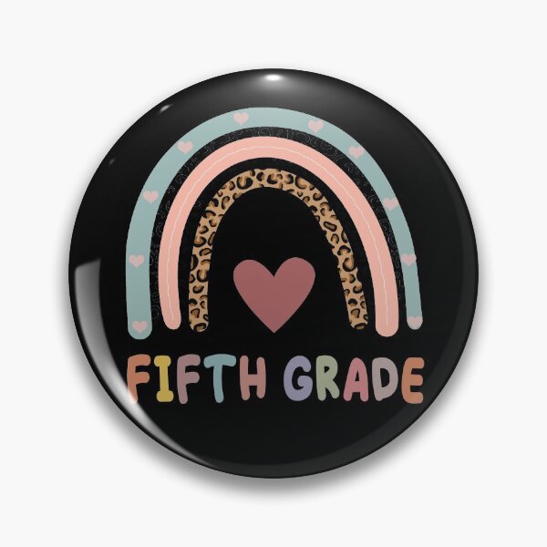 Item preview, Fifth Grade Rainbow Leopard Print First Day Back To School designed and sold by Yamilex-Mora.