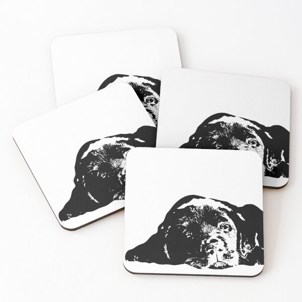 Item preview, Labrador Retriever Puppy Dog Modern Minimalist designed and sold by ElegantCat.