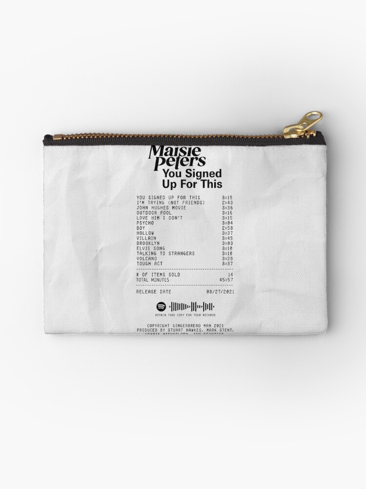 pochette ticket de caisse