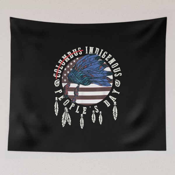 Item preview, columbus indigenous peoples day Native American designed and sold by Jackwidforss.