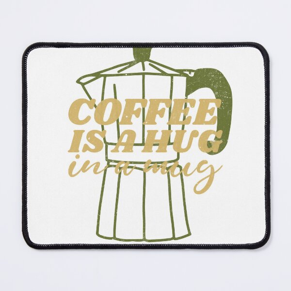 Item preview, (#137) Coffee is a hug in a mug designed and sold by Brewed  Styles.