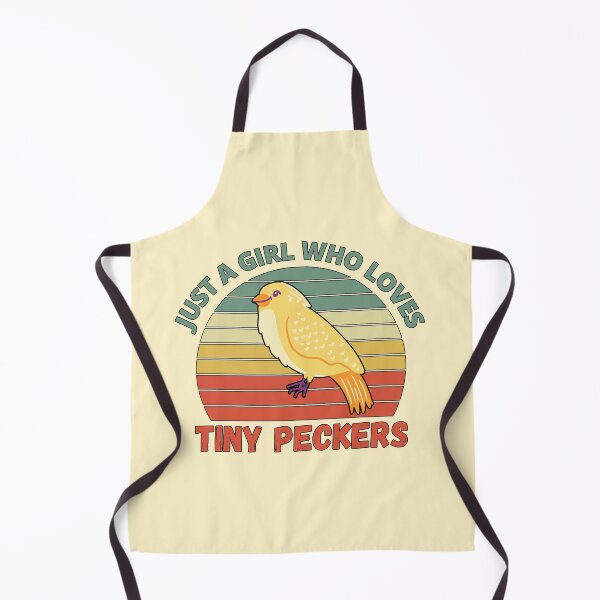 Item preview, Just A Girl Who Loves Tiny Peckers Retro Sunset designed and sold by Meek-Anime.