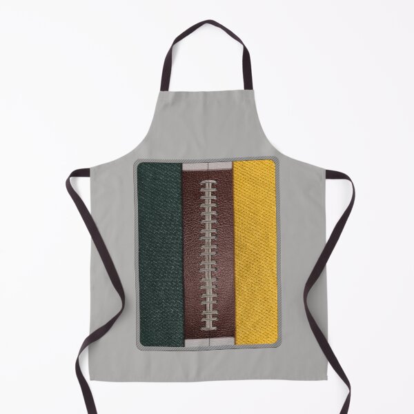 Item preview, Football Yellow and Green Gold Team Spirit Patch designed and sold by Michele Engling.