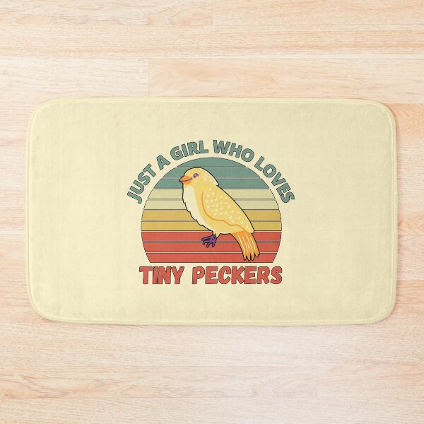 Item preview, Just A Girl Who Loves Tiny Peckers Retro Sunset designed and sold by Meek-Anime.