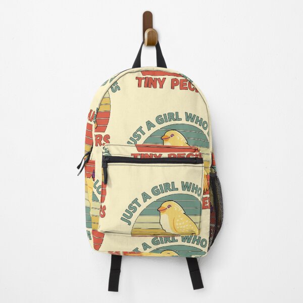 Item preview, Just A Girl Who Loves Tiny Peckers Retro Sunset designed and sold by Meek-Anime.