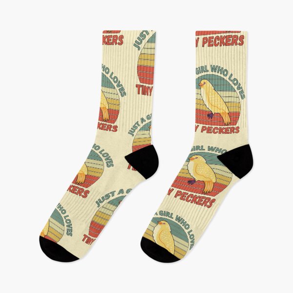Item preview, Just A Girl Who Loves Tiny Peckers Retro Sunset designed and sold by Meek-Anime.