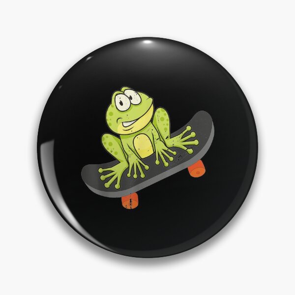 Item preview,  Frog Skateboard Distressed Skater designed and sold by paudels.