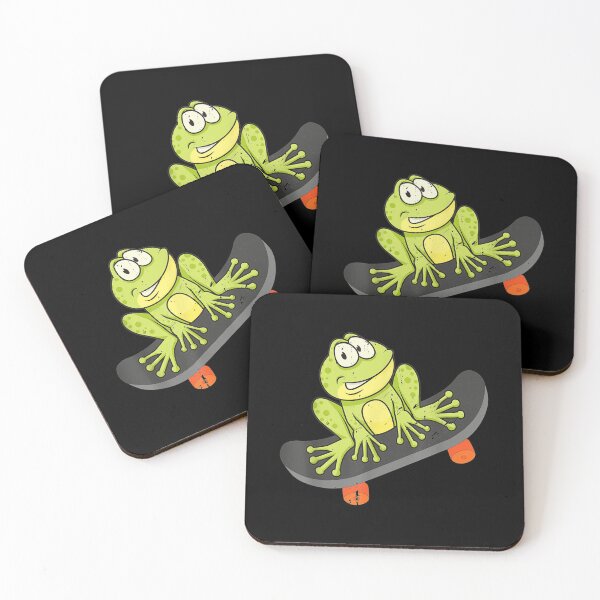 Item preview,  Frog Skateboard Distressed Skater designed and sold by paudels.