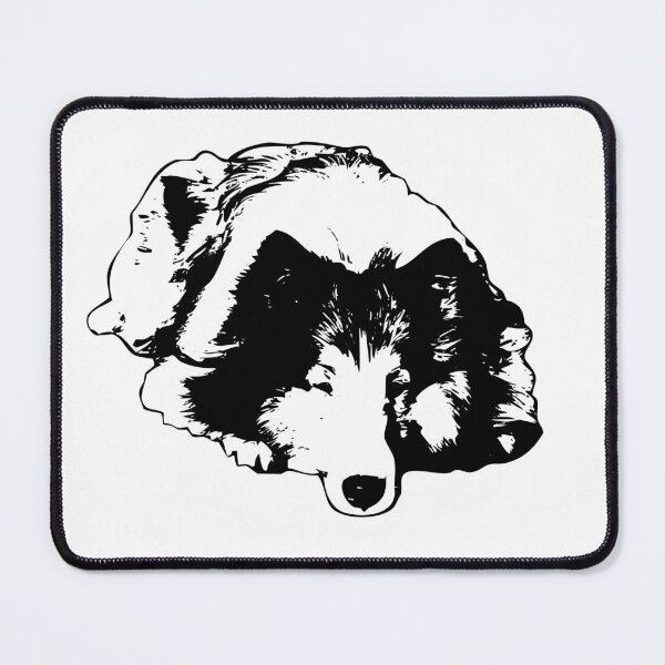 Item preview, Rough Collie Minimalist designed and sold by ElegantCat.
