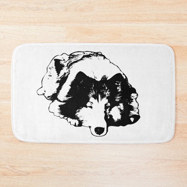 Item preview, Rough Collie Minimalist designed and sold by ElegantCat.