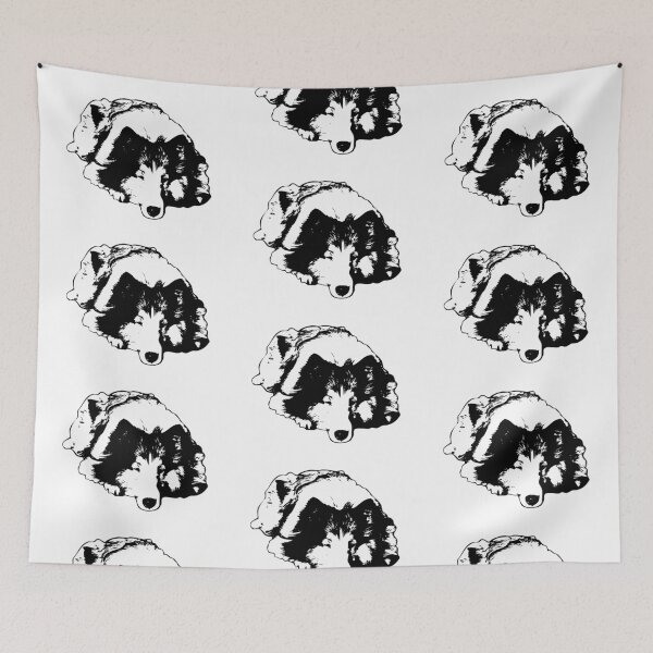 Item preview, Rough Collie Minimalist designed and sold by ElegantCat.