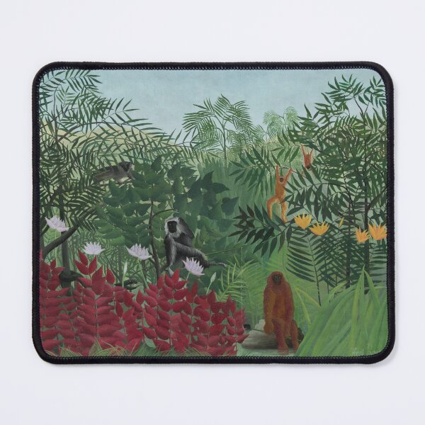 Item preview, Henri Rousseau - Tropical Forest With Monkeys designed and sold by TheCurators.