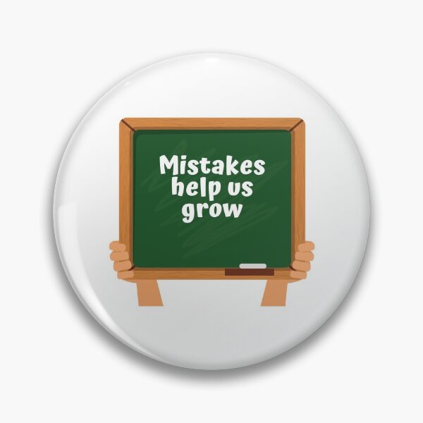 Item preview, Mistakes Help Us Grow designed and sold by Water Flick.