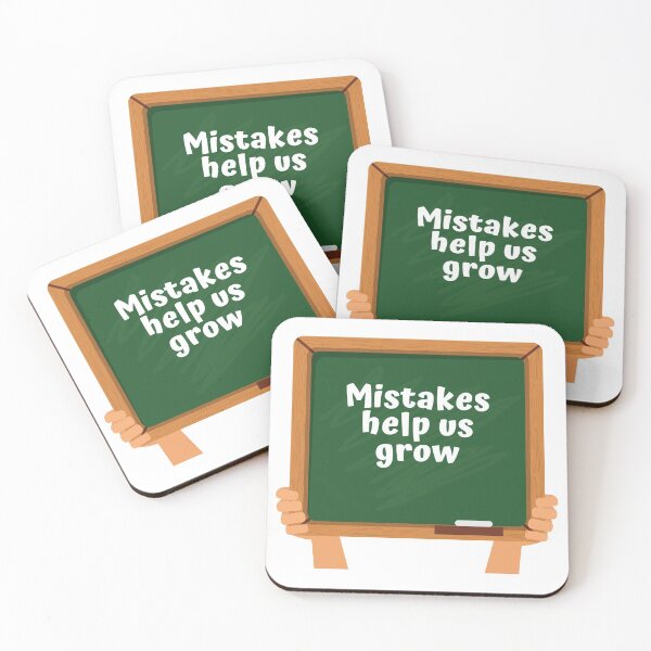 Item preview, Mistakes Help Us Grow designed and sold by Water Flick.