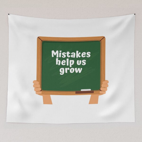 Item preview, Mistakes Help Us Grow designed and sold by Water Flick.
