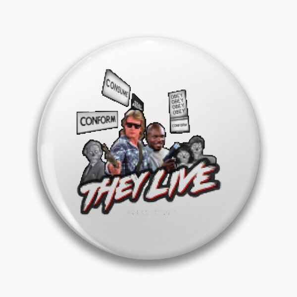 Item preview, Band They Live Press Start Graphic For Fans designed and sold by MarianeHamill.
