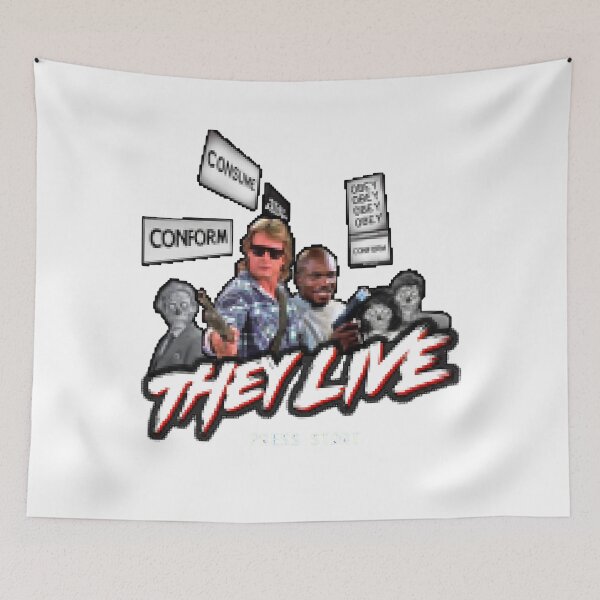 Item preview, Band They Live Press Start Graphic For Fans designed and sold by MarianeHamill.