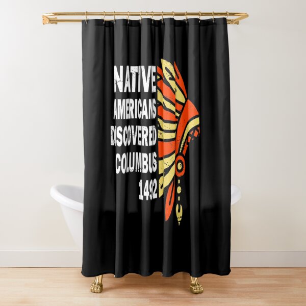 Item preview, Native Americans Discovered Columbus 1492 designed and sold by Jackwidforss.