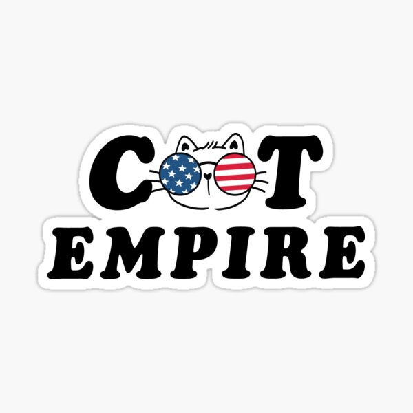 "Cat Empire Cat Cady " Sticker for Sale by dinhtuanhao1 Redbubble