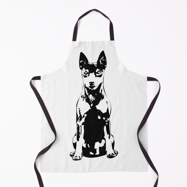 Item preview, Miniature Pinscher Black and Tan Cute Puppy Dog designed and sold by ElegantCat.