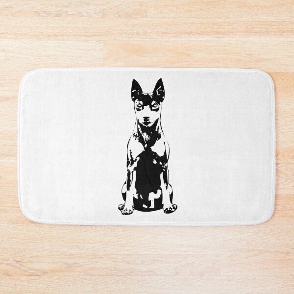Item preview, Miniature Pinscher Black and Tan Cute Puppy Dog designed and sold by ElegantCat.