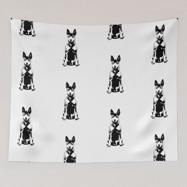 Item preview, Miniature Pinscher Black and Tan Cute Puppy Dog designed and sold by ElegantCat.