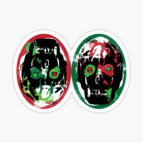 Artikelvorschau, Blutiger Schädel der Wahrheit (Teufelsei Scary Face) entworfen und verkauft von TheDirtyType.