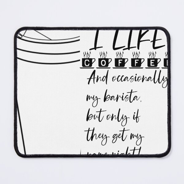 Item preview, I like coffee and occasionally my barista designed and sold by Kashear.